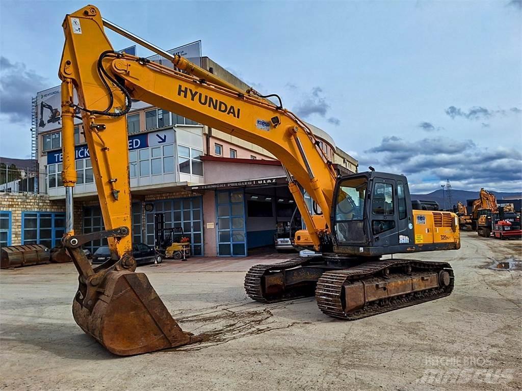 Hyundai R320NLC-7A Bagri goseničarji