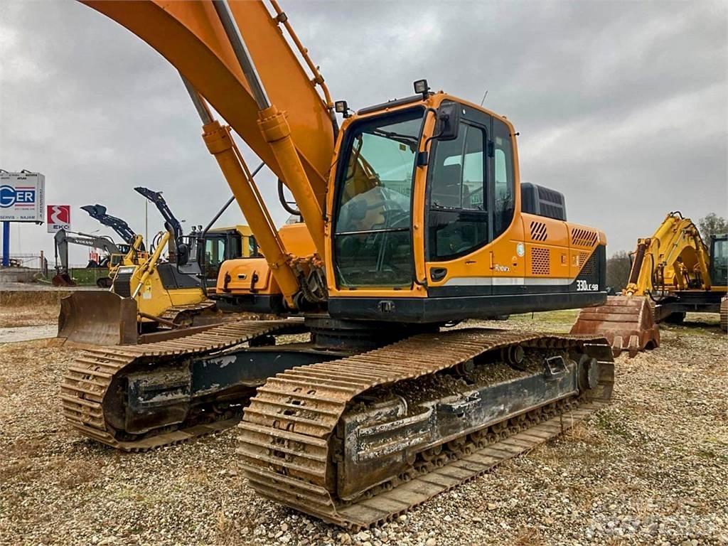 Hyundai R330-9A Bagri goseničarji