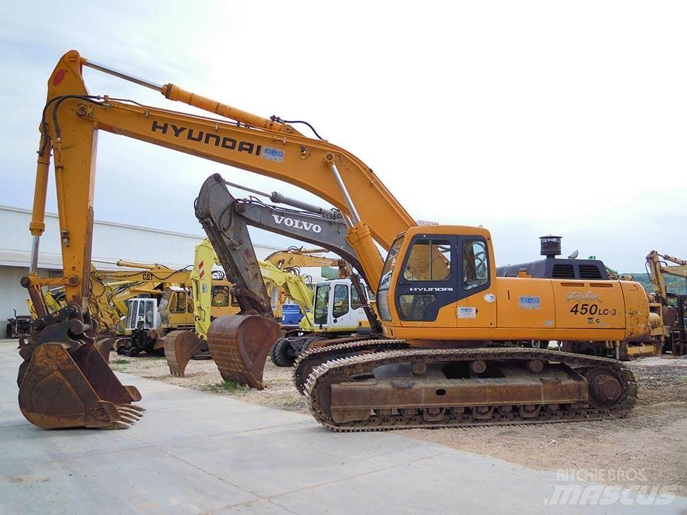 Hyundai R450LC-3 Bagri goseničarji