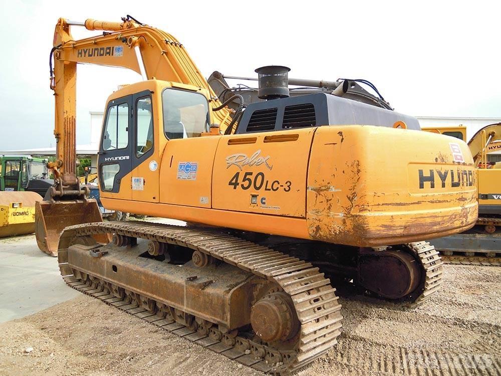 Hyundai R450LC-3 Bagri goseničarji