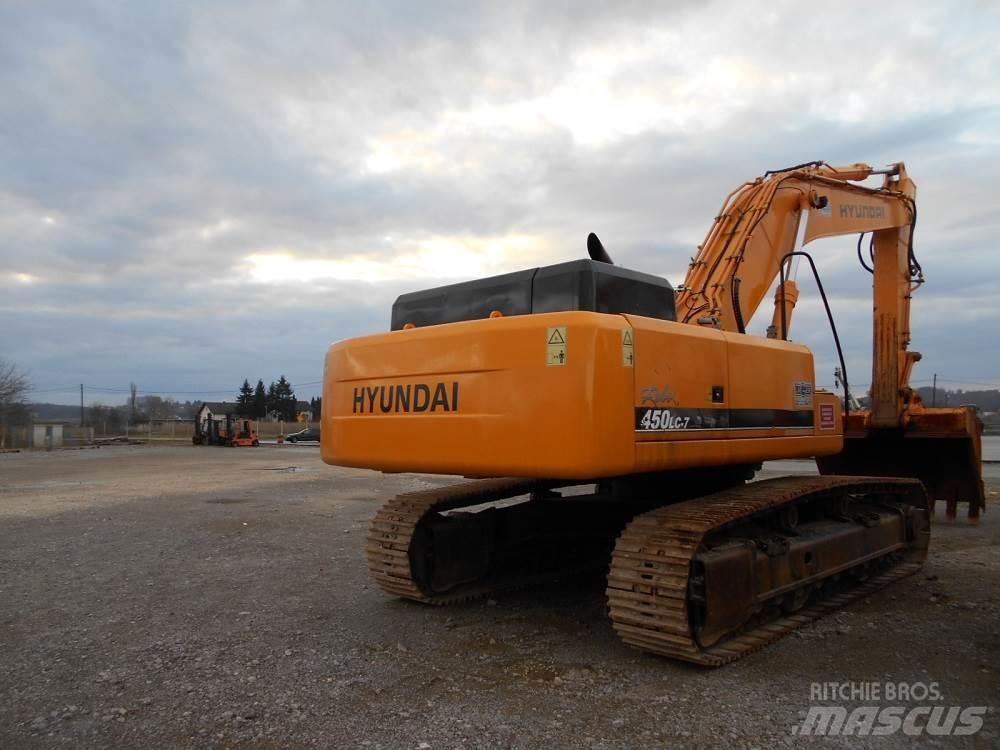 Hyundai R450LC-7 Bagri goseničarji