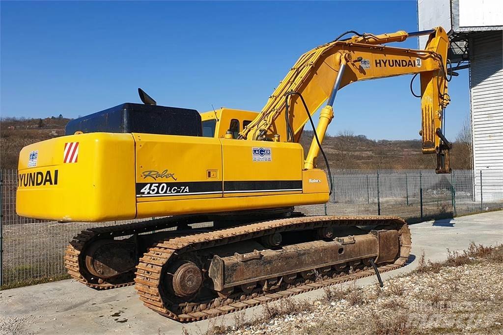 Hyundai R450LC-7A Bagri goseničarji