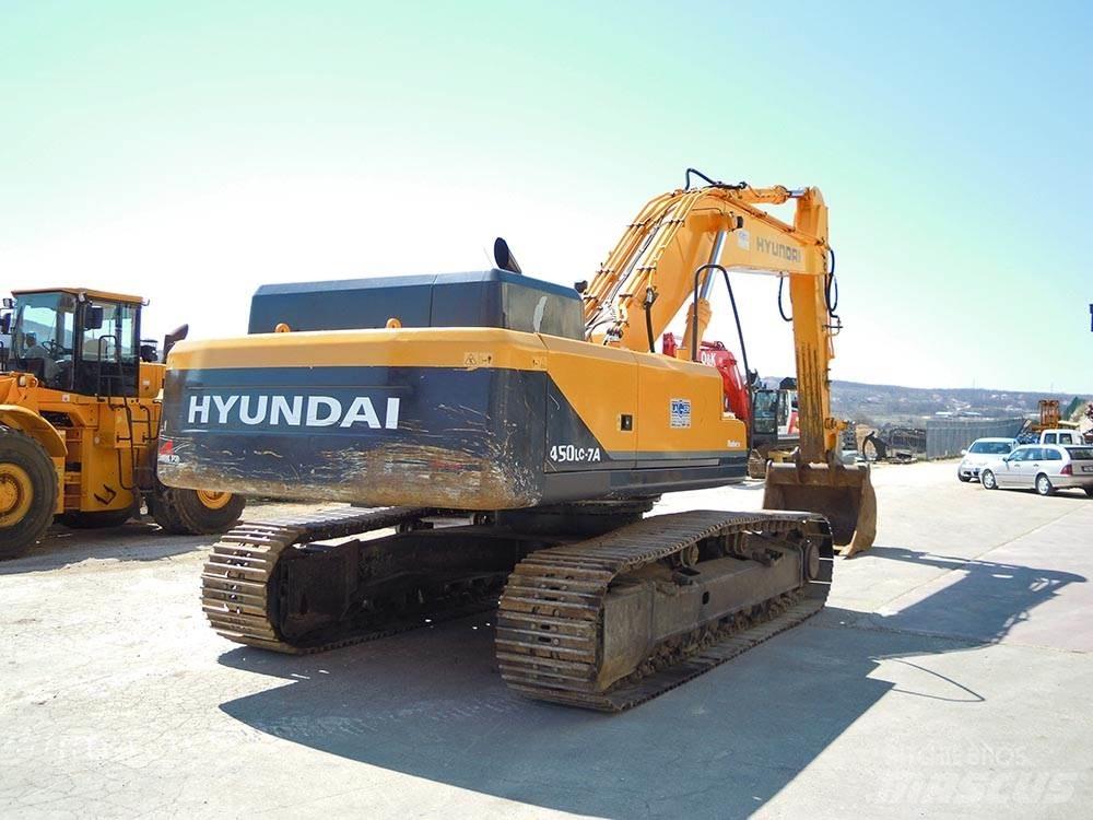 Hyundai R450LC-7A Bagri goseničarji