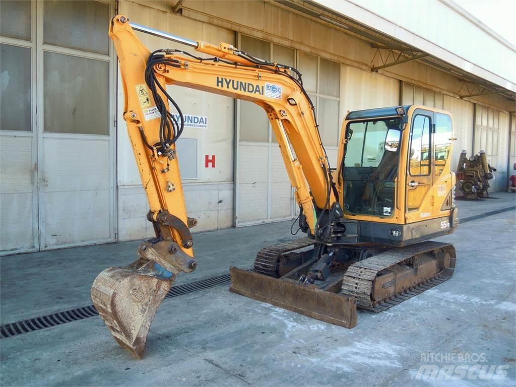 Hyundai R55-9 Mini bagri <7t