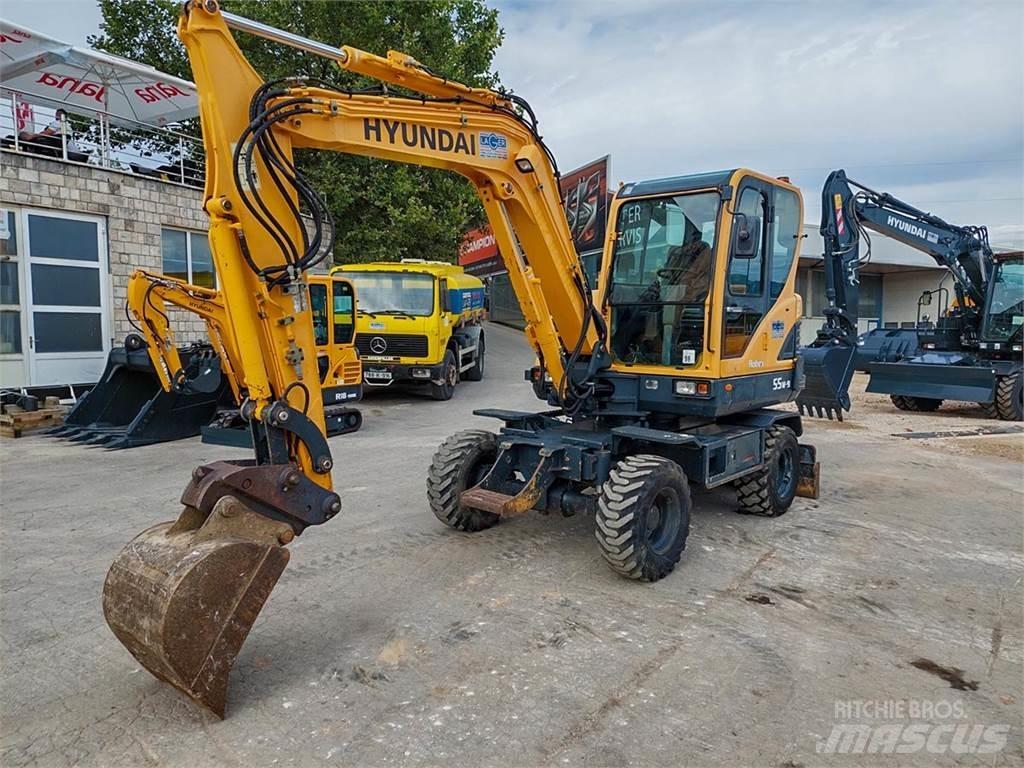 Hyundai R55W-9 Mini bagri <7t
