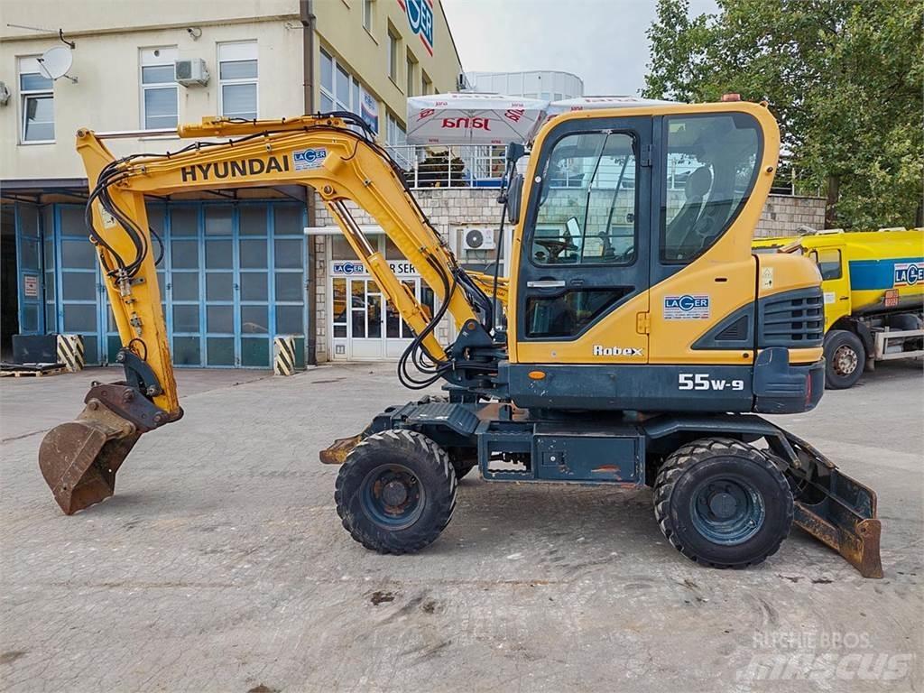 Hyundai R55W-9 Mini bagri <7t