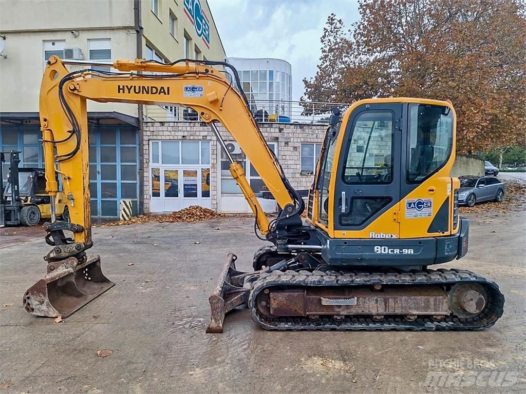 Hyundai R80CR-9A Mini bagri <7t