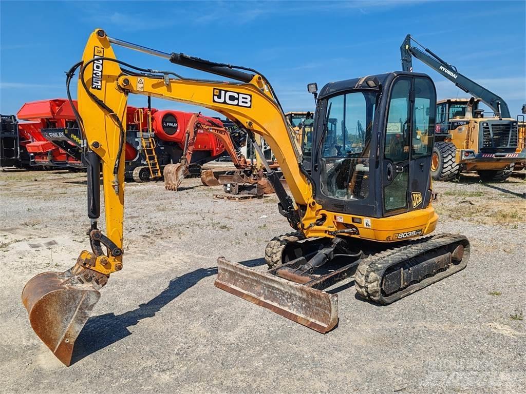 JCB 8035 ZTS Mini bagri <7t