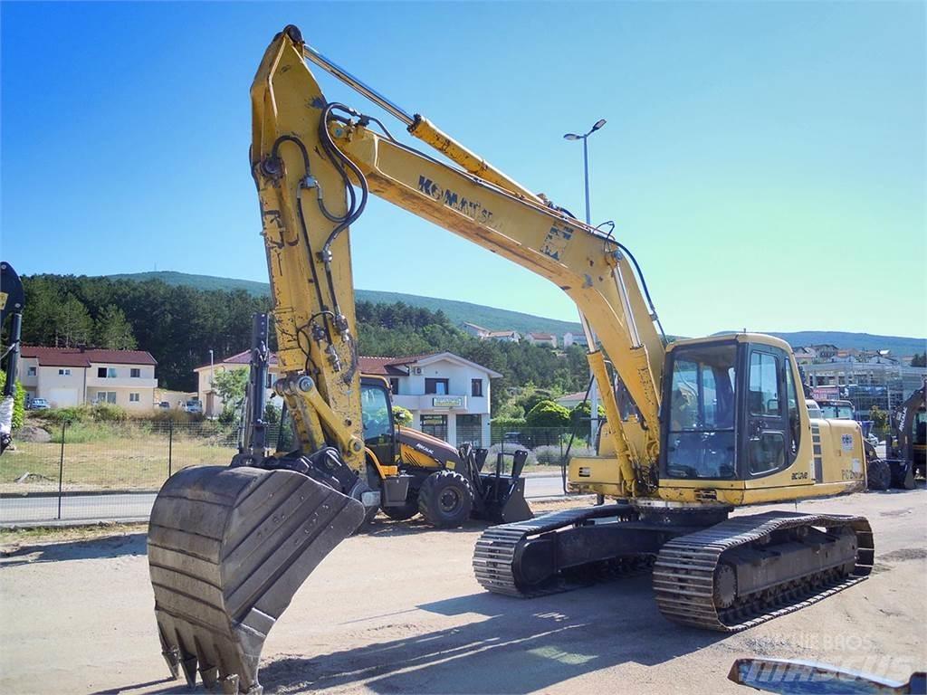 Komatsu PC210LC-6K Bagri goseničarji