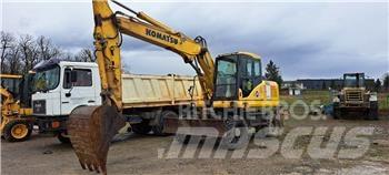 Komatsu PW160-7EO Bagri na kolesih
