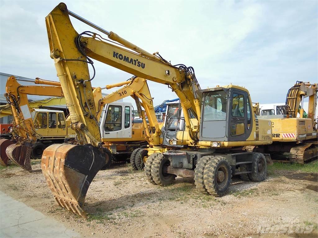 Komatsu PW170ES-6K Bagri na kolesih