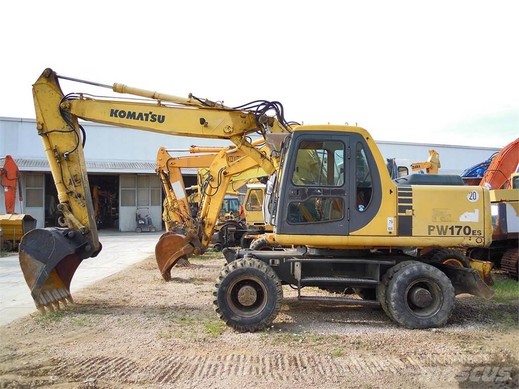 Komatsu PW170ES-6K Bagri na kolesih