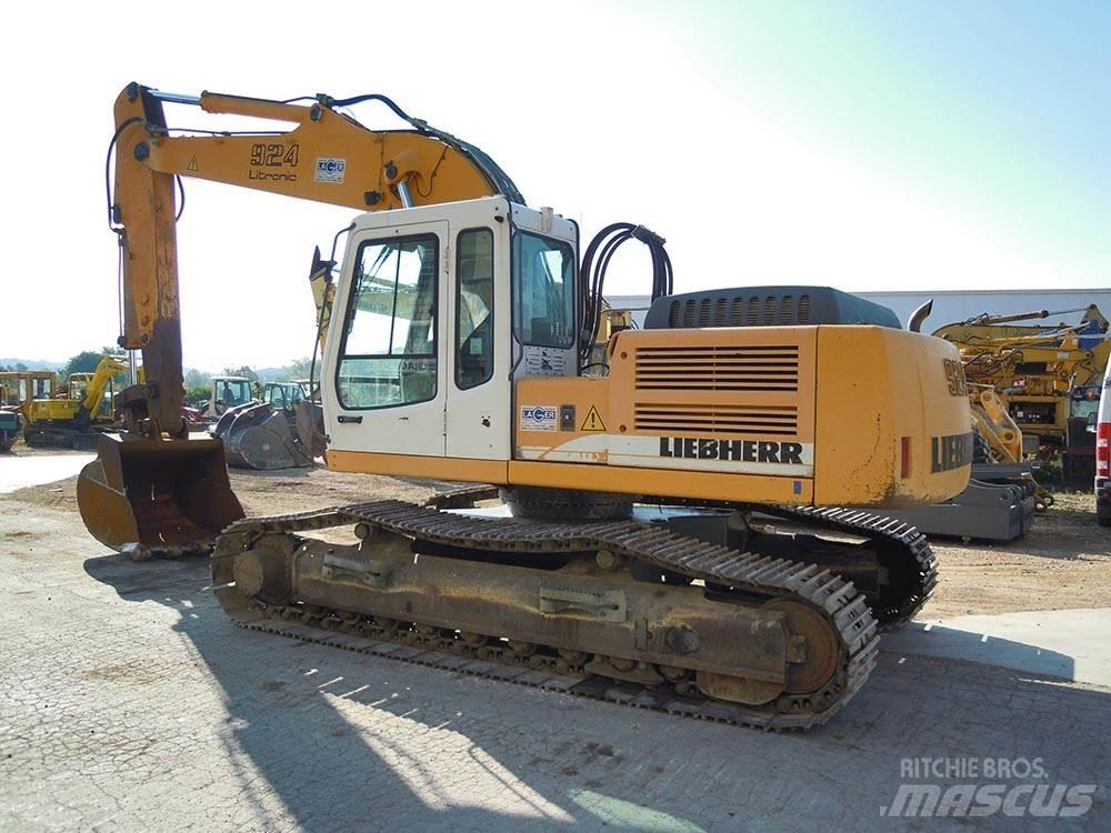 Liebherr R924B HDSL Bagri goseničarji