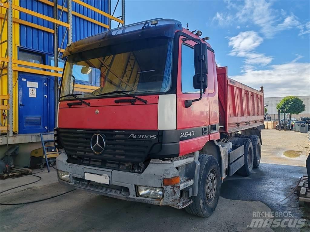 Mercedes-Benz Actros 2643 Kiper tovornjaki