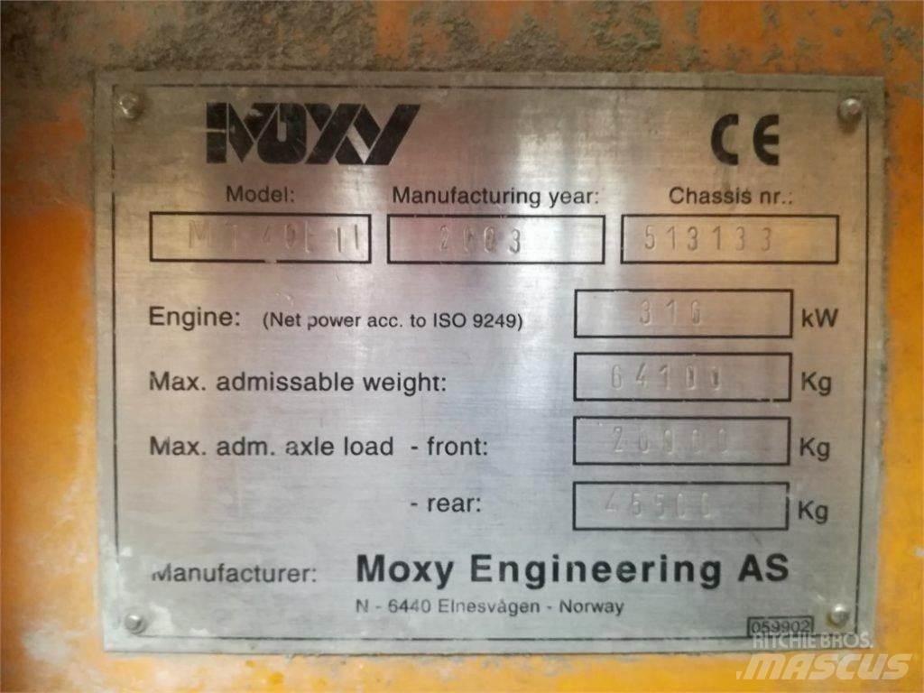 Moxy MT 40B Zglobni demperji