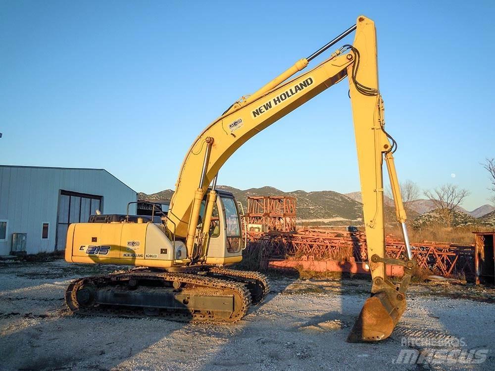 New Holland E215 Bagri goseničarji