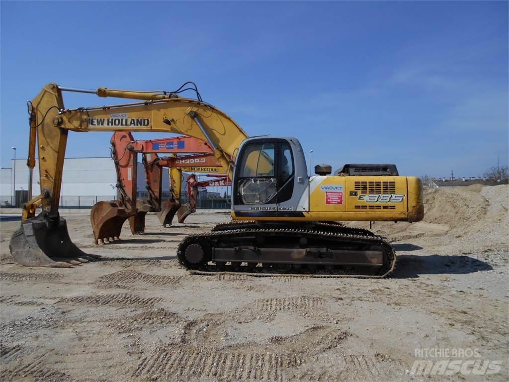 New Holland E385EL Bagri goseničarji