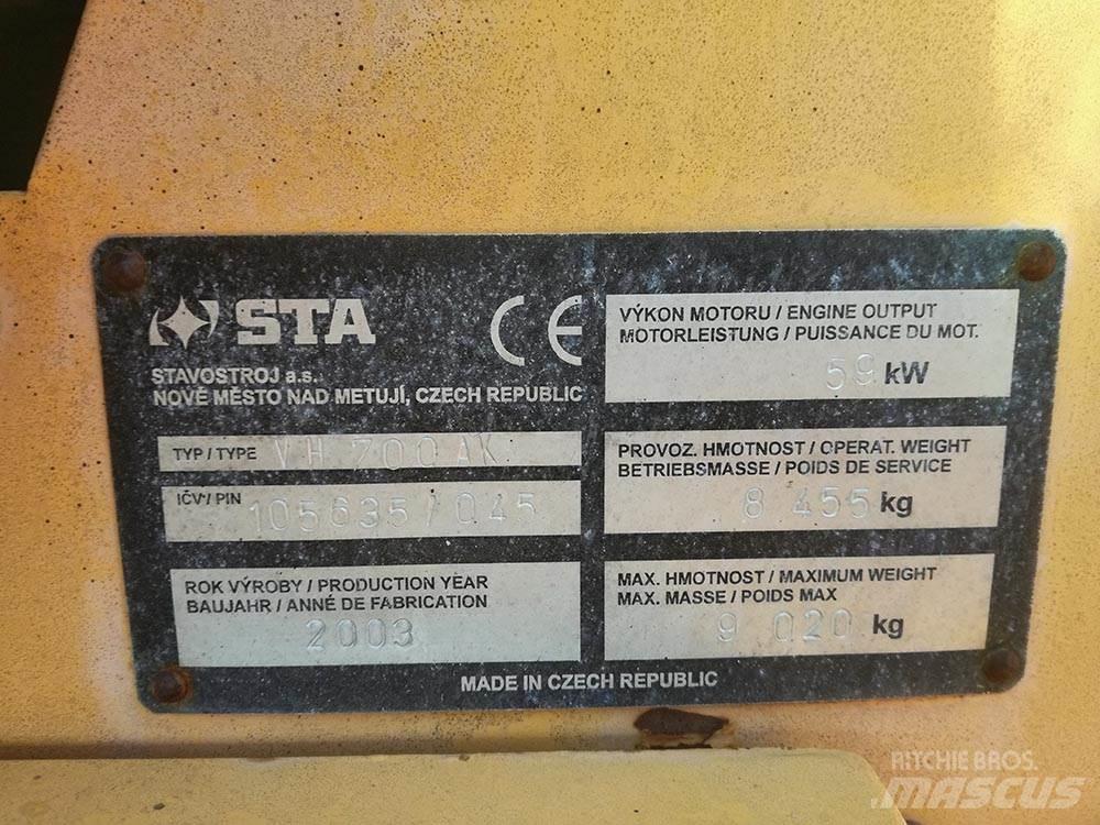 Stavostroj STA VH 700 AK Dvojni valjarji