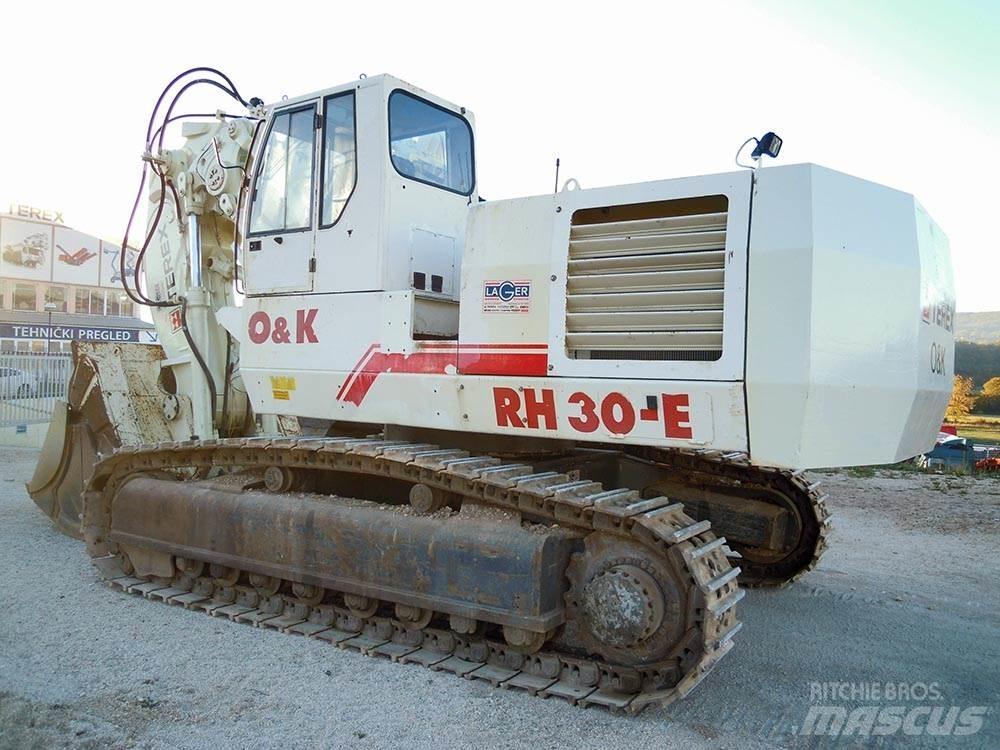 Terex O&K RH30-E Bagri goseničarji