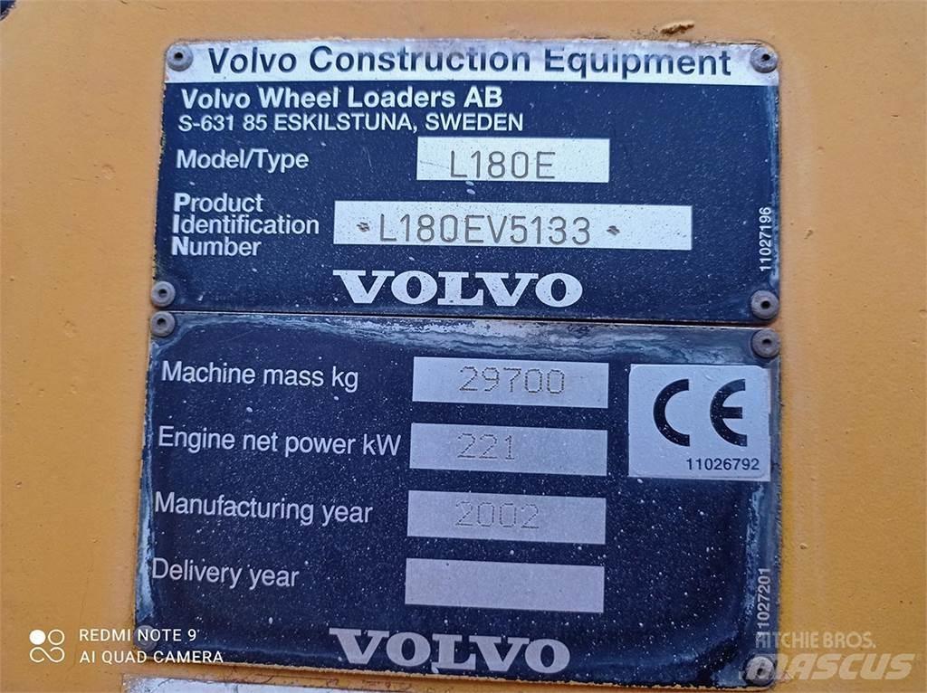 Volvo L180E Kolesni nakladalci