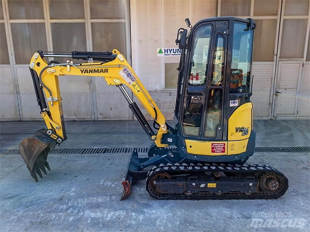 Yanmar VIO 26-6 Mini bagri <7t