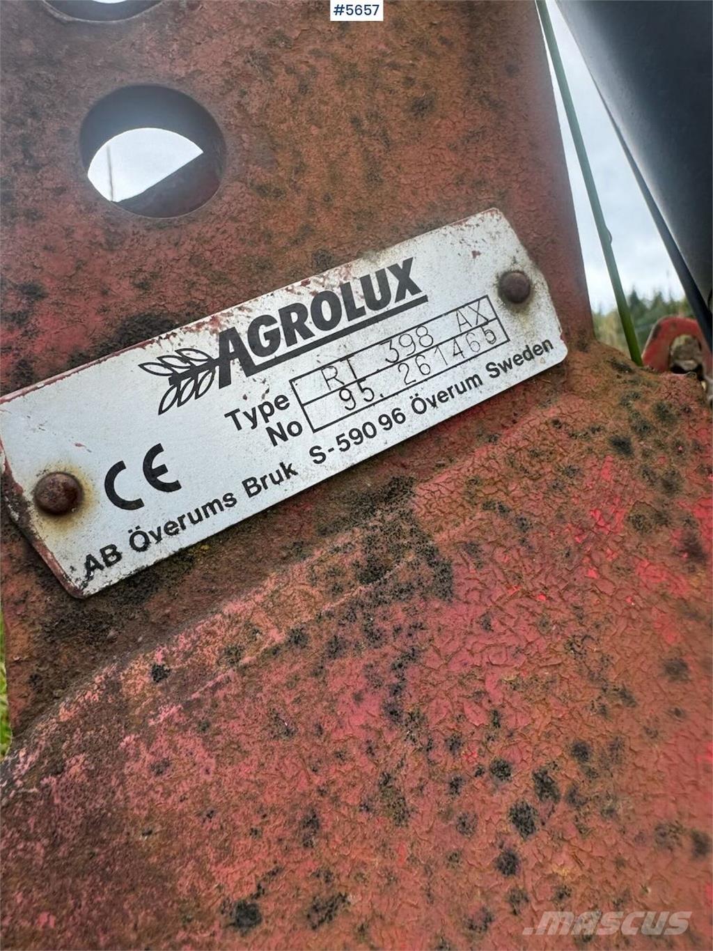 Agrolux RT398X Ostali priključki in naprave za pripravo tal