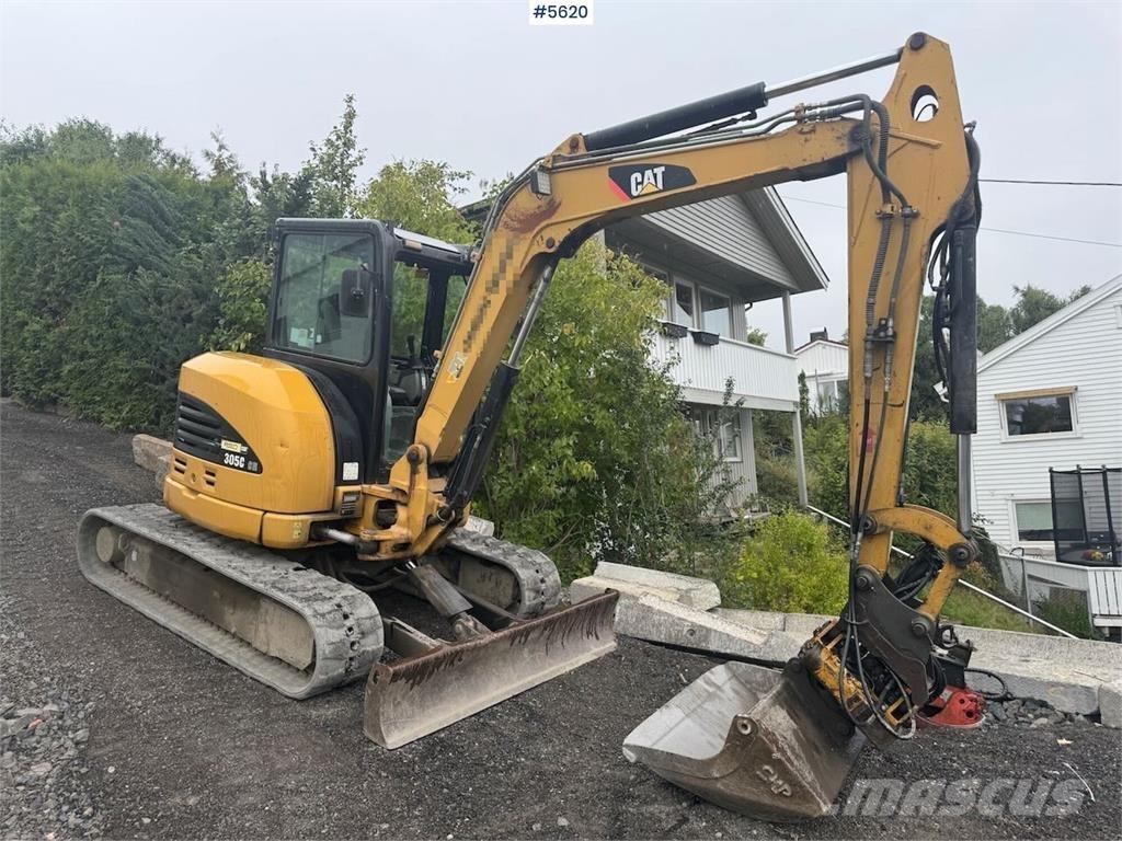CAT 305 CR Bagri goseničarji