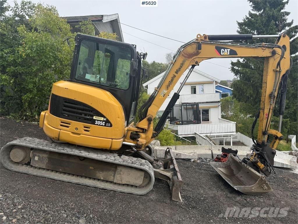CAT 305 CR Bagri goseničarji