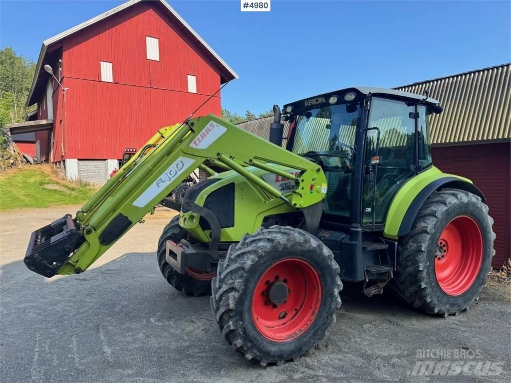 CLAAS Arion 430 Traktorji