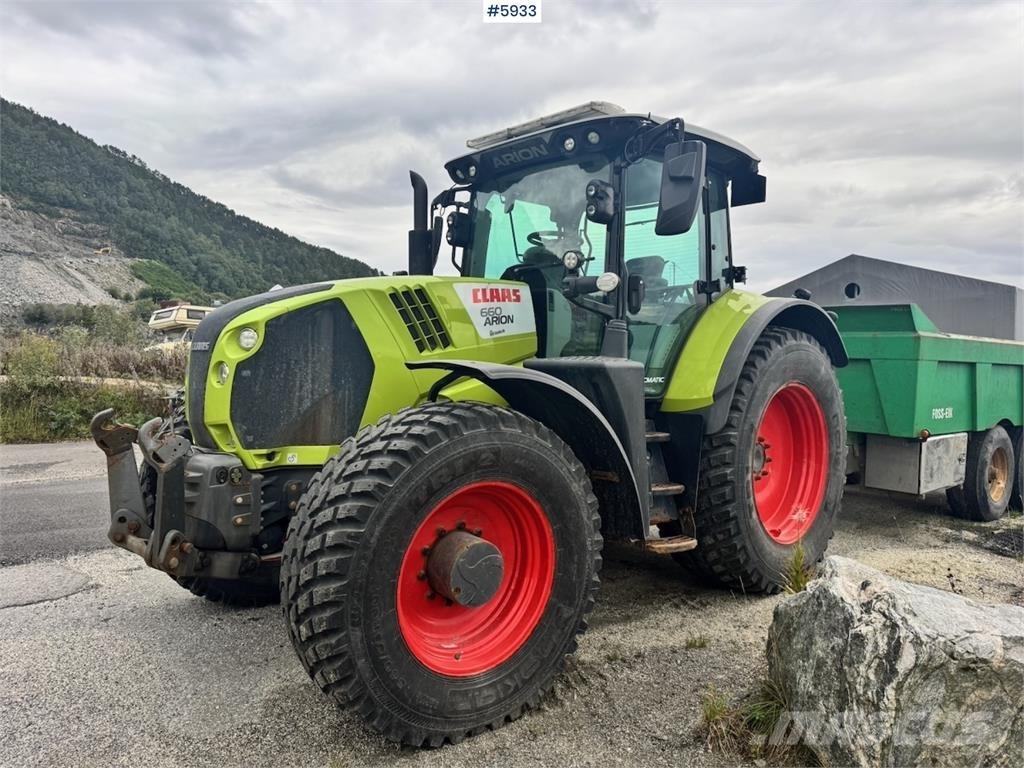 CLAAS Arion 660 Traktorji