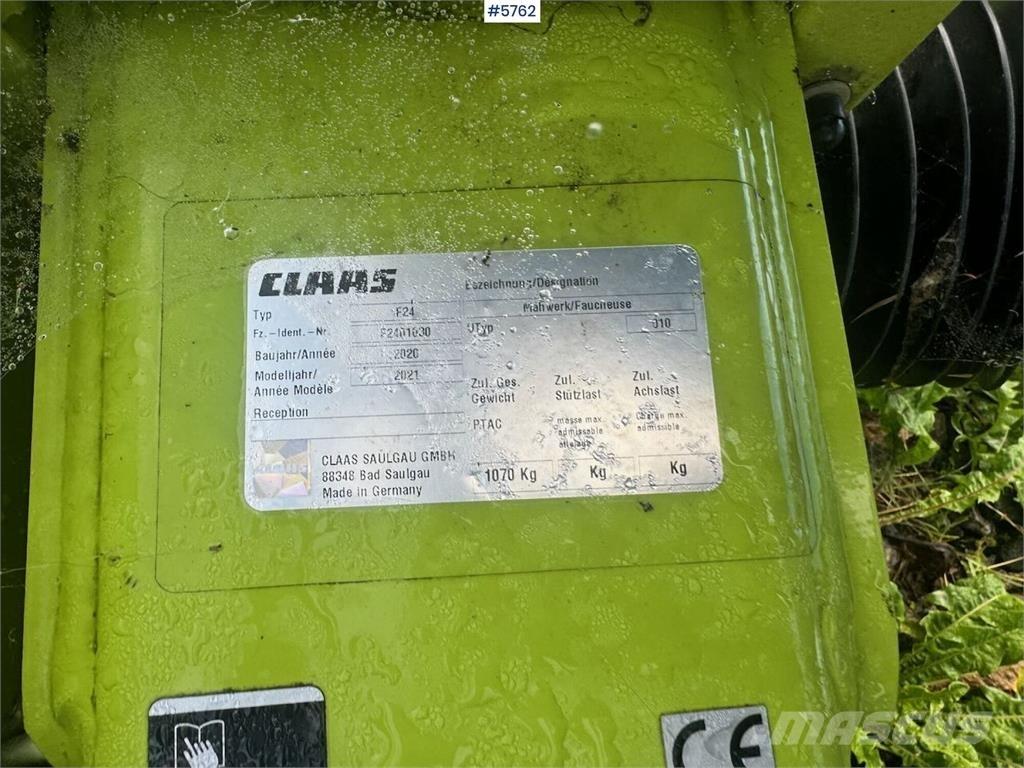 CLAAS Disco 280C Druga oprema za žetev
