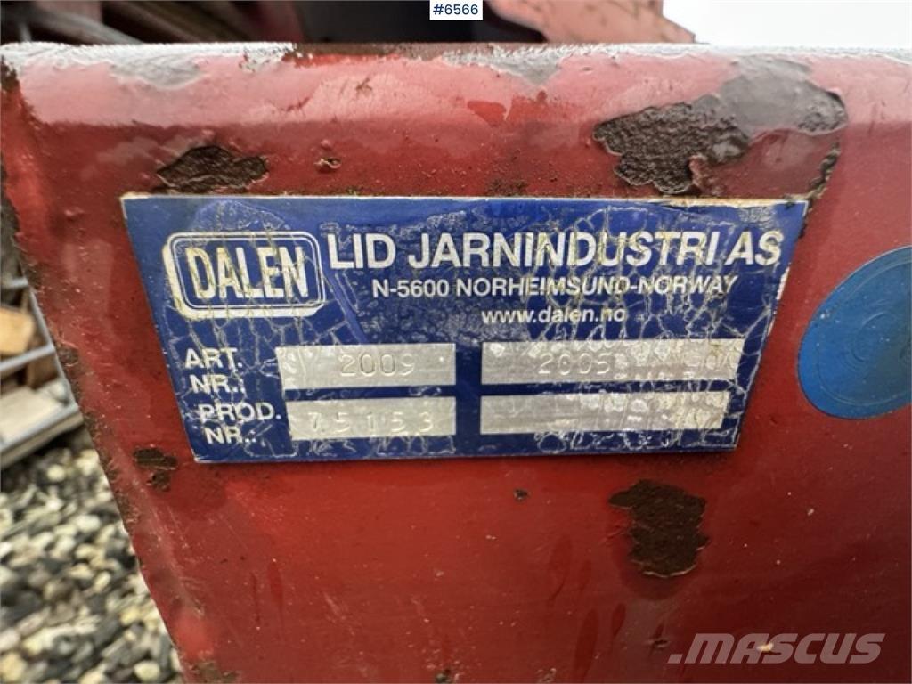 Dalen 2 trinns Snežne deske in plugi