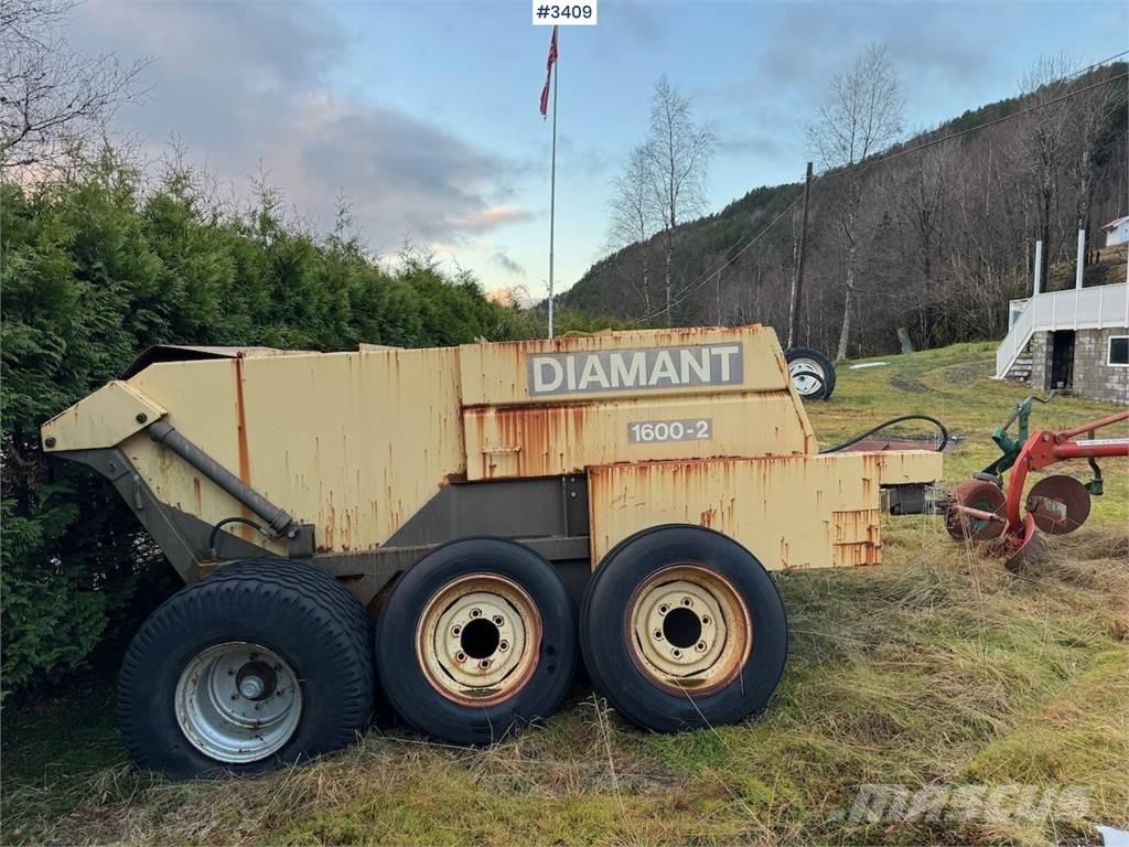  Diamant 1600-2 Ostali priključki in naprave za pripravo tal
