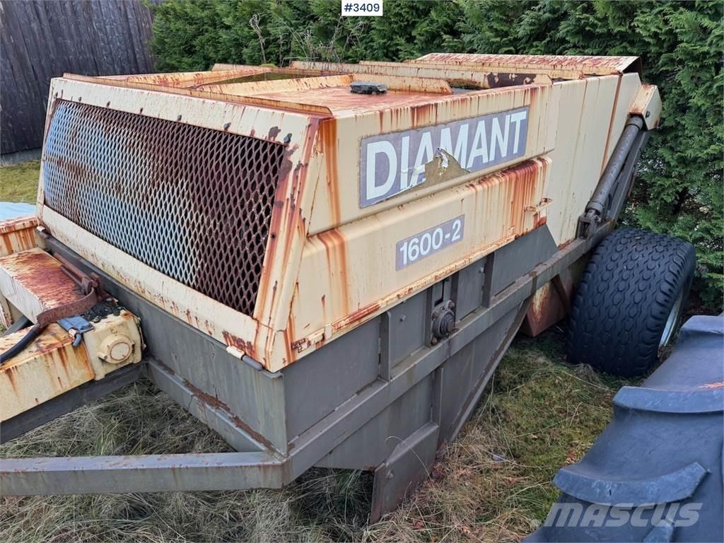  Diamant 1600-2 Ostali priključki in naprave za pripravo tal