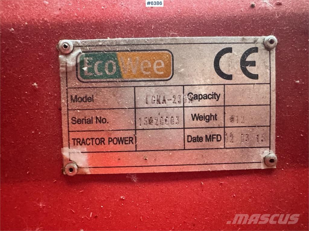  ECOWEE 230 Ostali priključki in naprave za pripravo tal