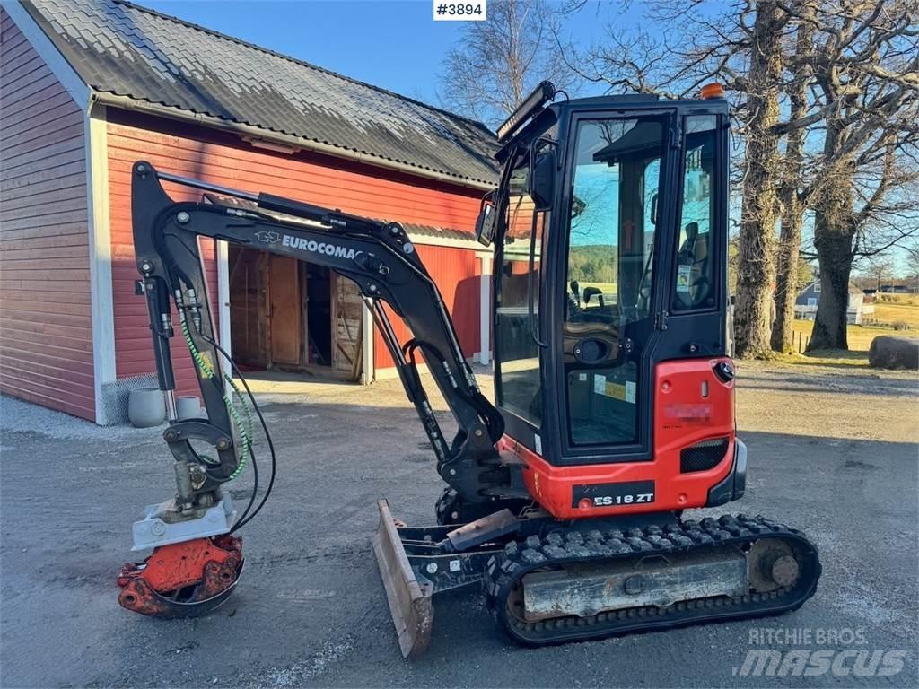 Euromach ES18ZT Bagri goseničarji