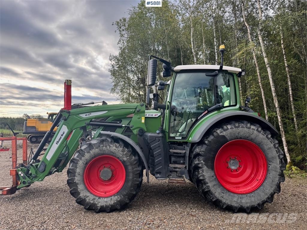 Fendt 516 Vario Traktorji