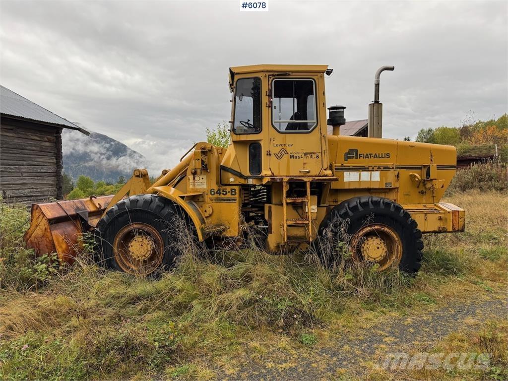 Fiat Allis 645-B Kolesni nakladalci