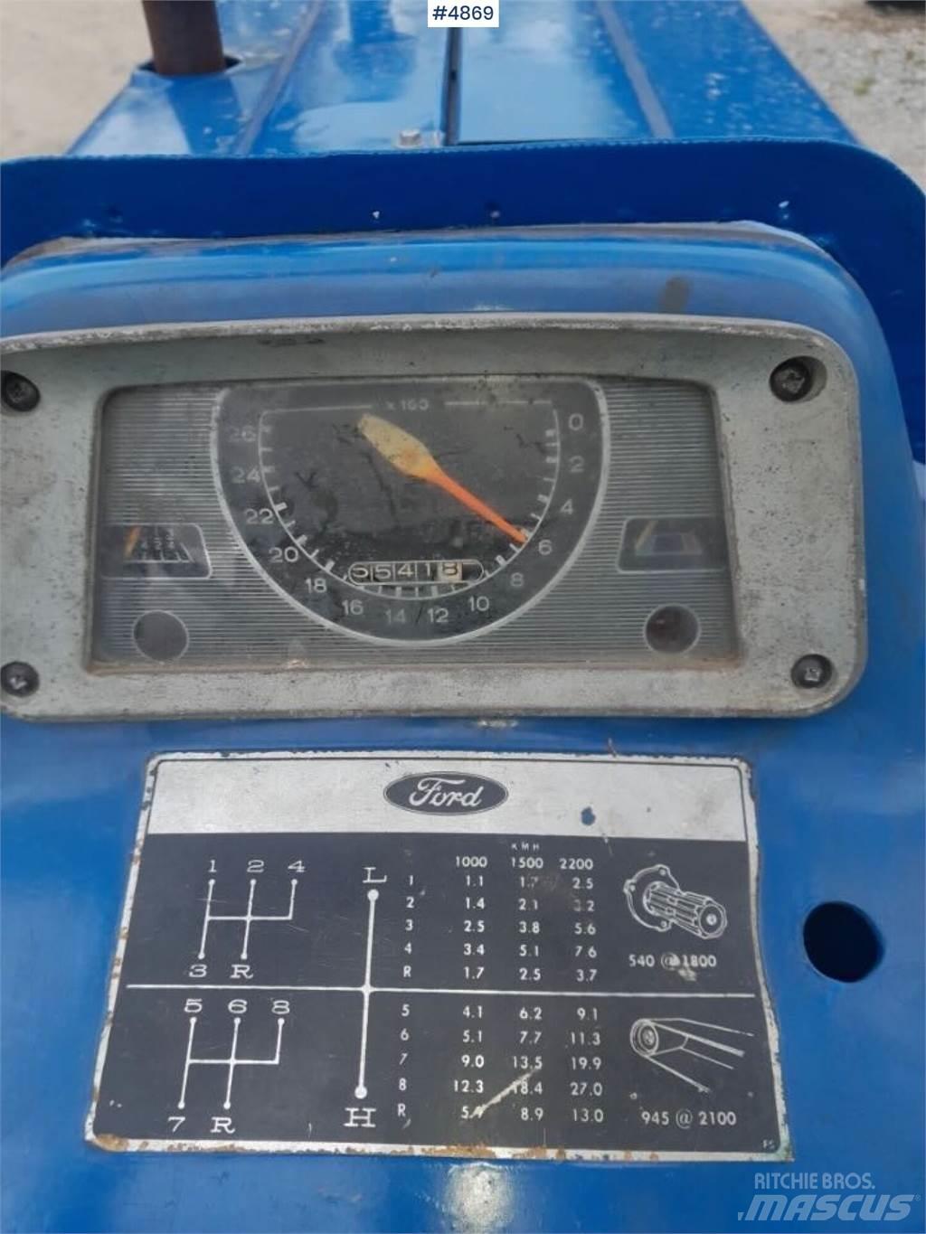 Ford 4000 Traktorji