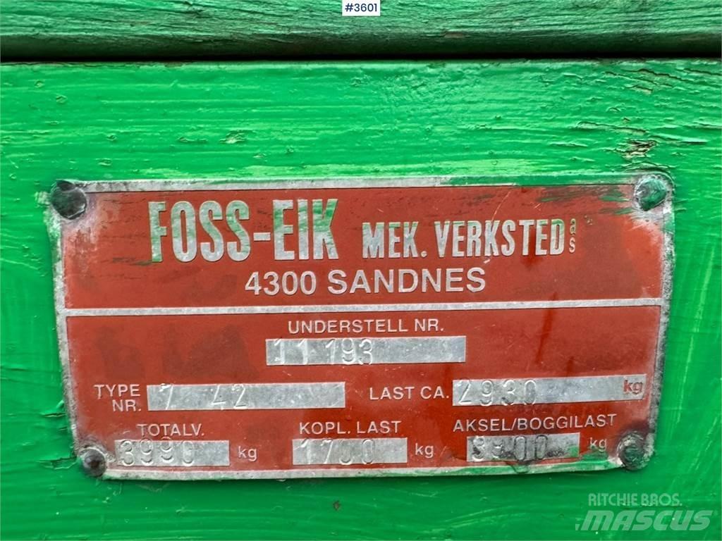 Foss-Eik 4T Prikolice za žito