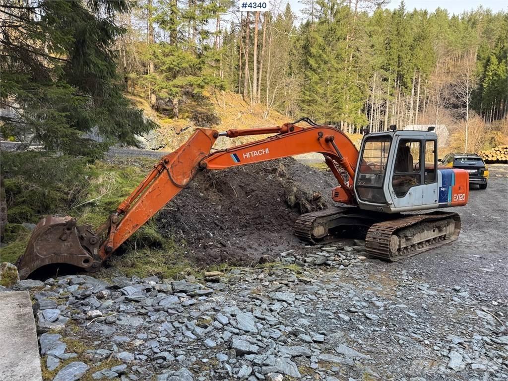 Hitachi EX120-2 Bagri goseničarji