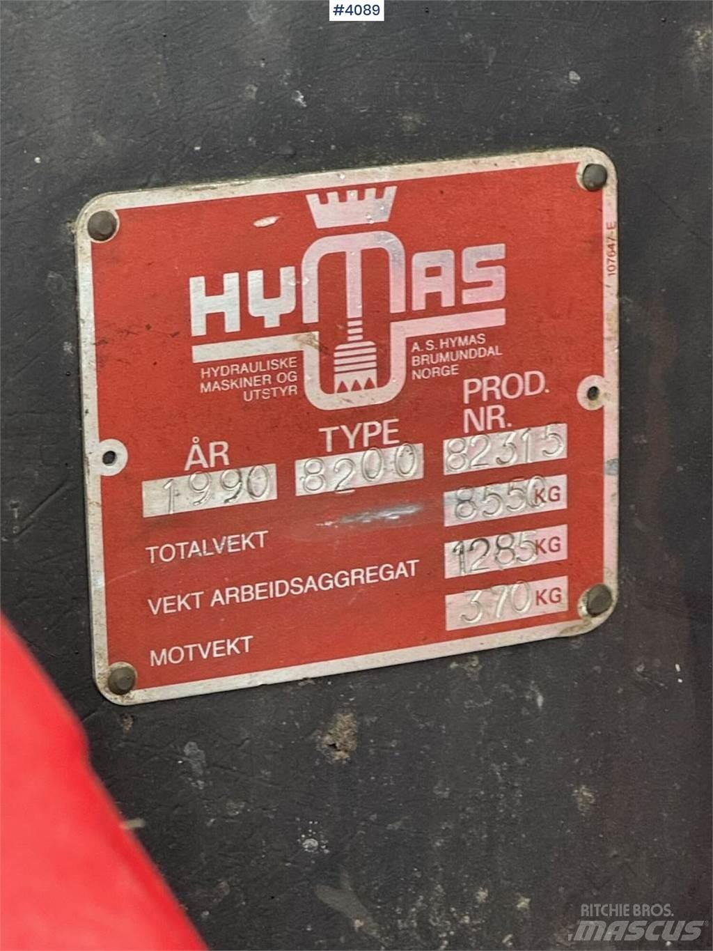 Hymas 8200 Bagri goseničarji