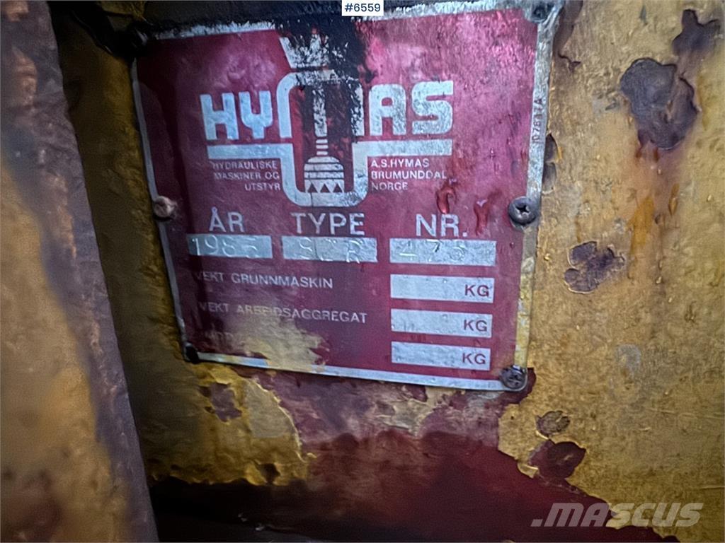 Hymas 82R Bagri goseničarji