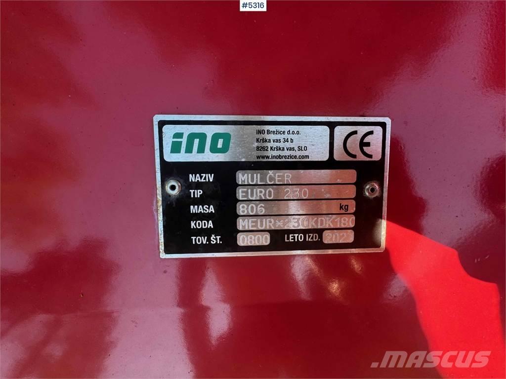 INO Euro 230 Ostali priključki in naprave za pripravo tal