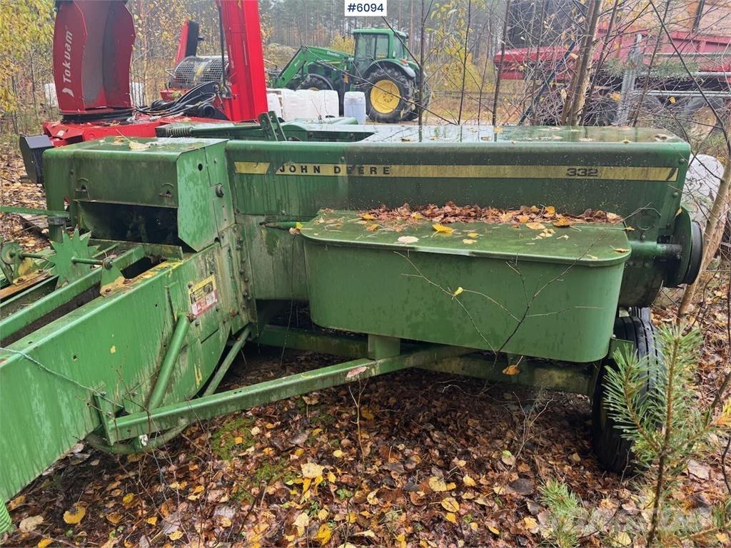 John Deere 332 Druga oprema za žetev