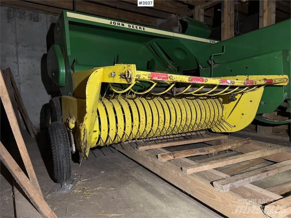 John Deere 332 A Druga oprema za žetev