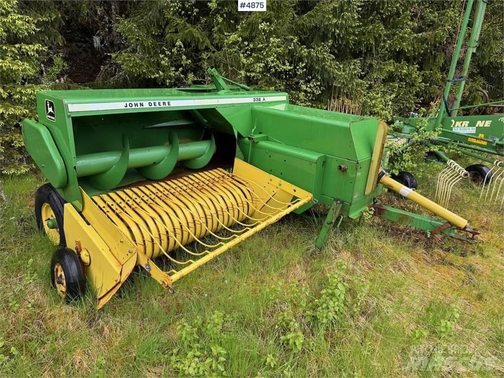 John Deere 332 A Druga oprema za žetev