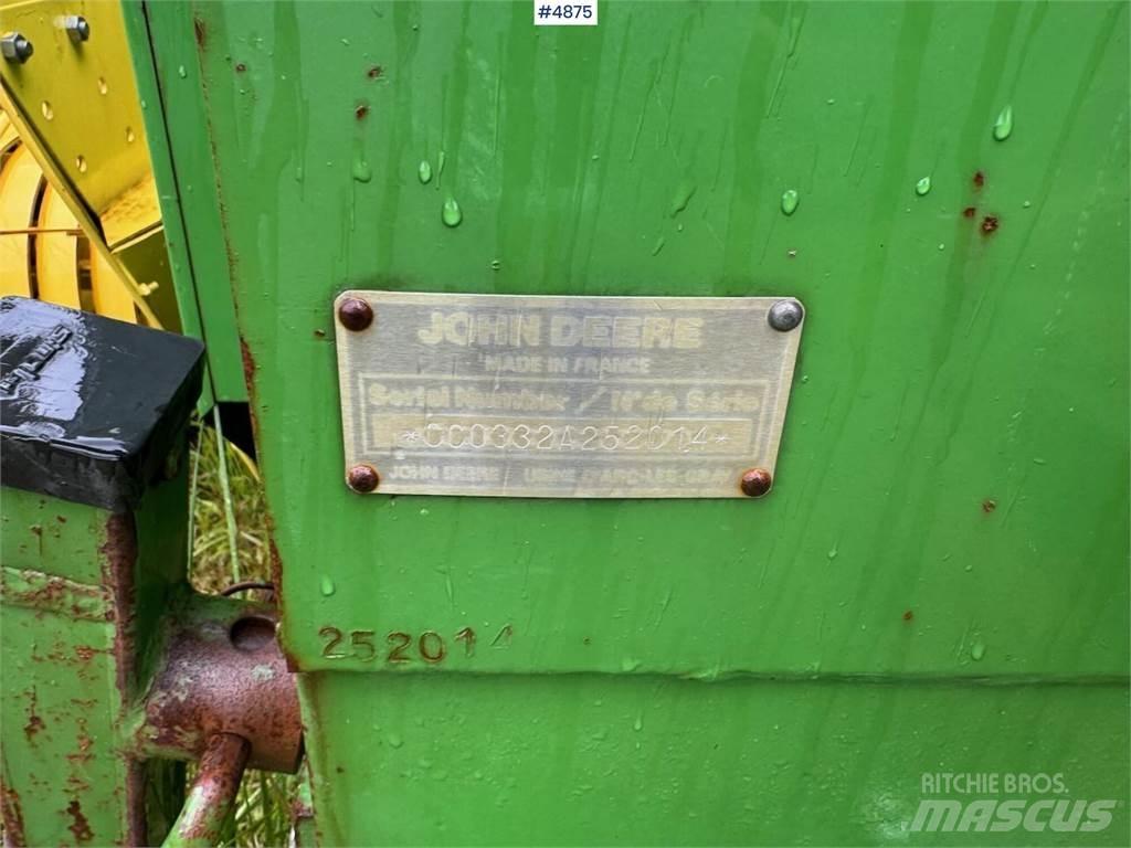 John Deere 332 A Druga oprema za žetev
