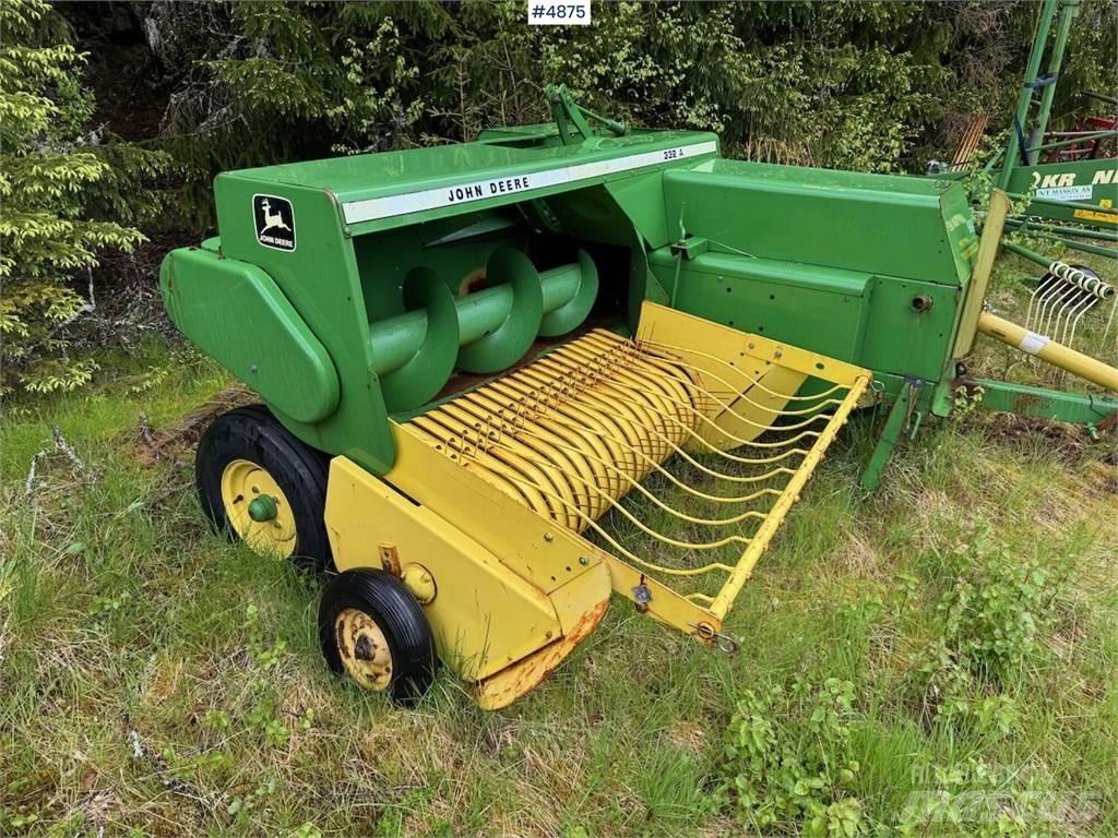 John Deere 332 A Druga oprema za žetev