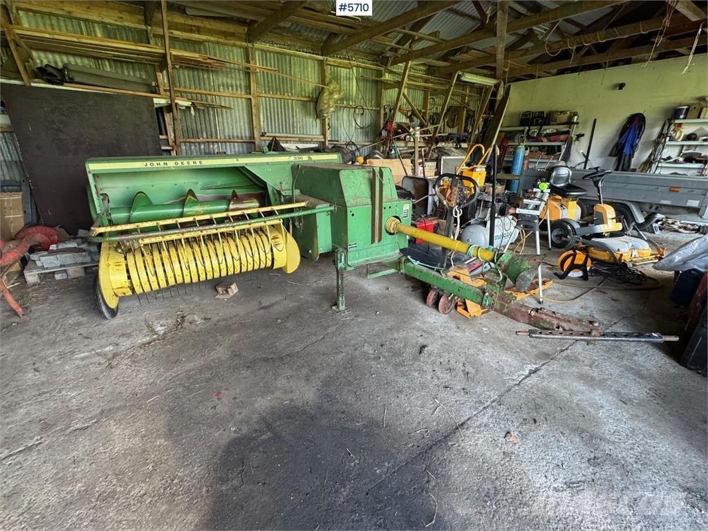 John Deere 336 Druga oprema za žetev